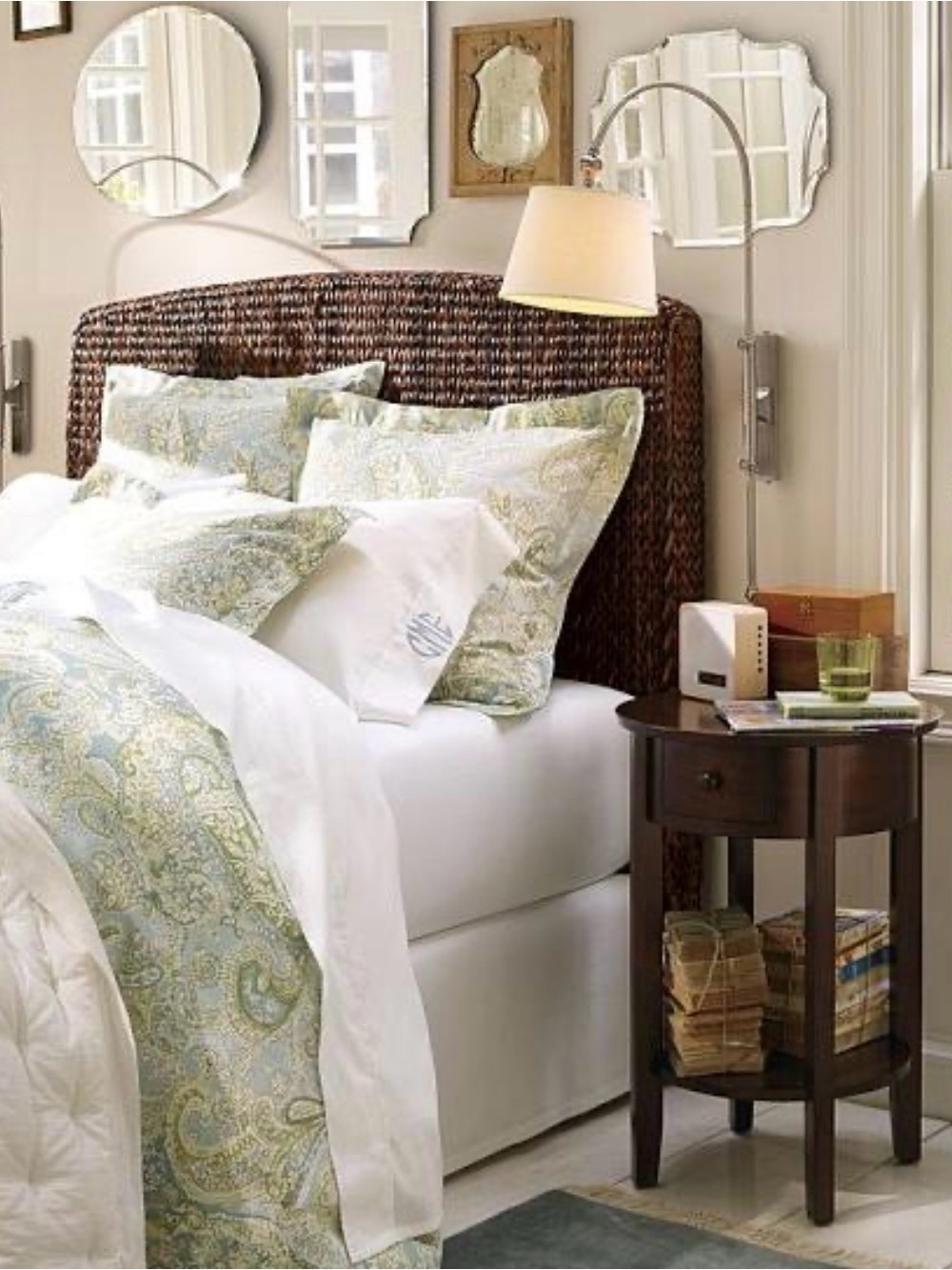 Pottery barn sienna duvet cover and shams